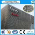 Audi 4s exterior wall decorative perforated metal sheet